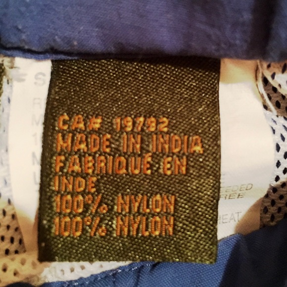 Timberland Blue Cargo Swim Trunks/ Board Shorts - Picture 4 of 7